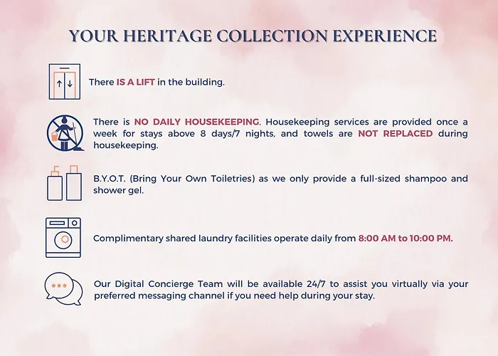 Apart hotel: Heritage Collection On Arab - Mobile App Check-In